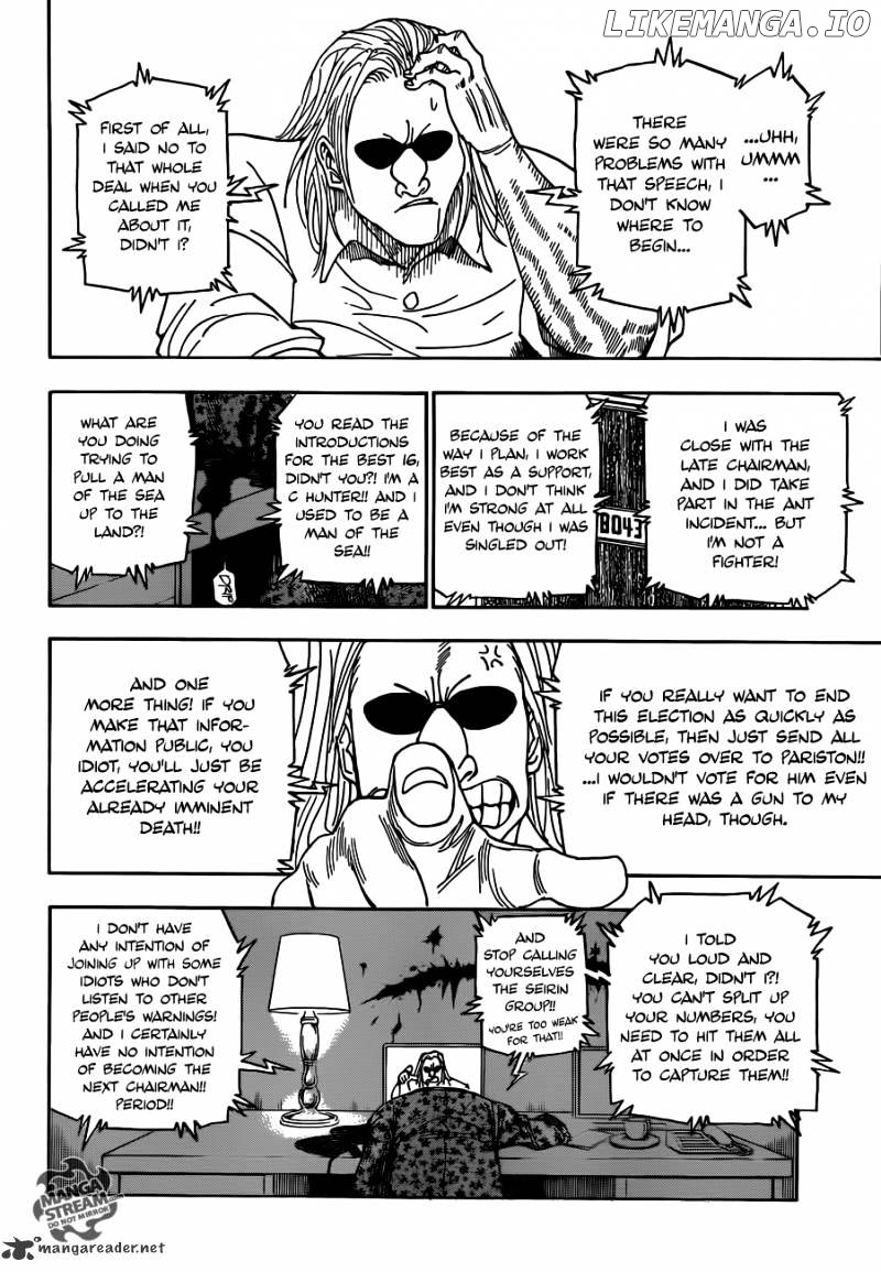 Hunter x Hunter, Chapter 330 image 17